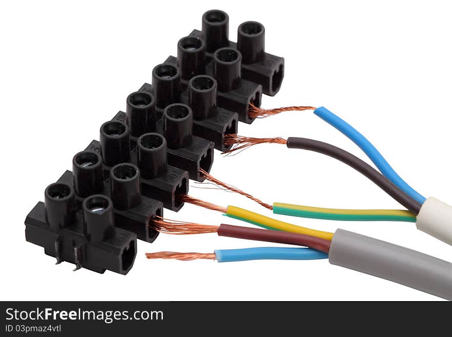 Electrical Cables And Connector Block