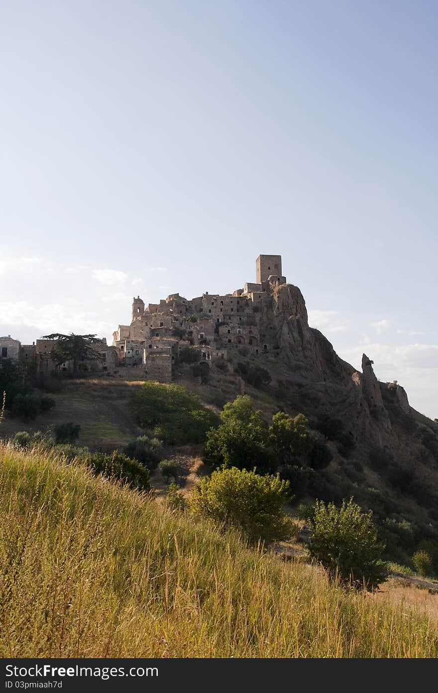 Ghost town of Craco