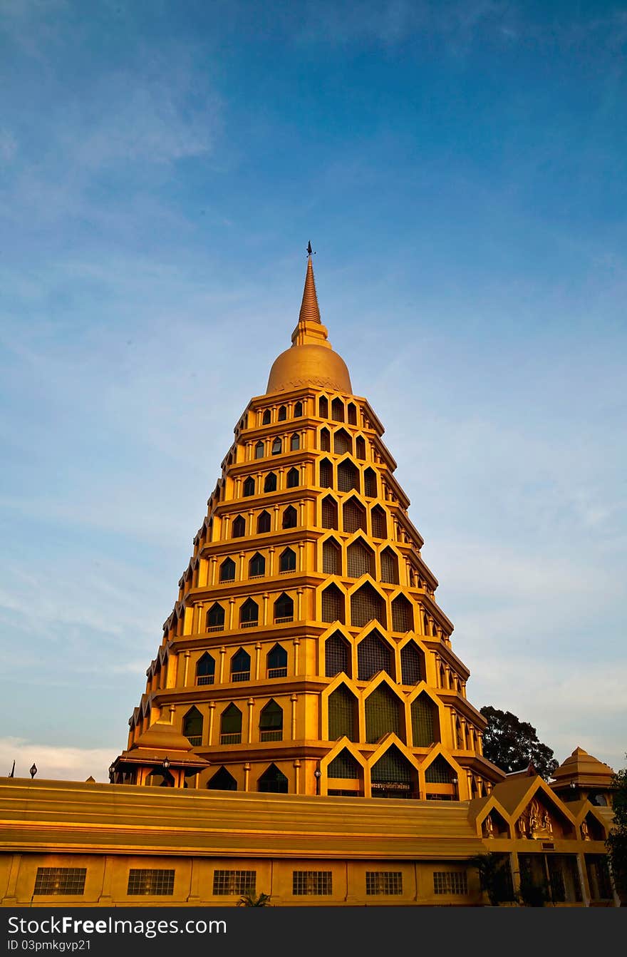 Historic golden pagoda