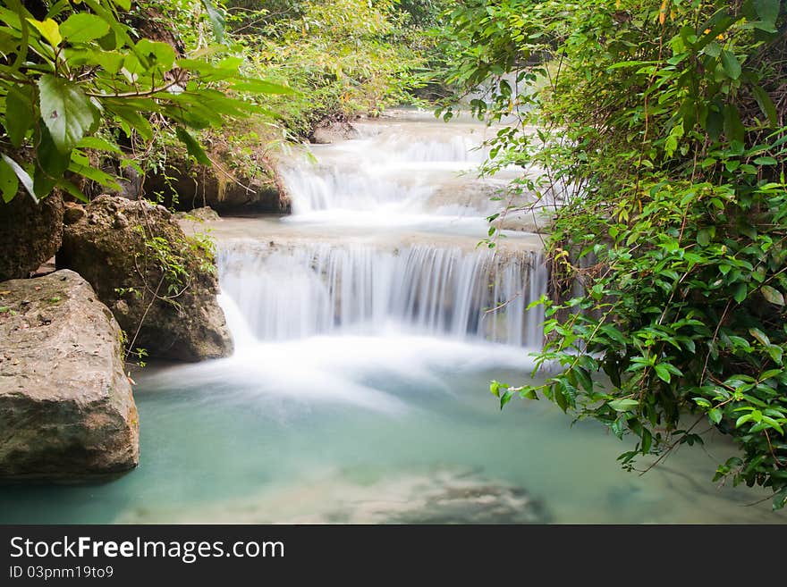 Waterfall in thailand