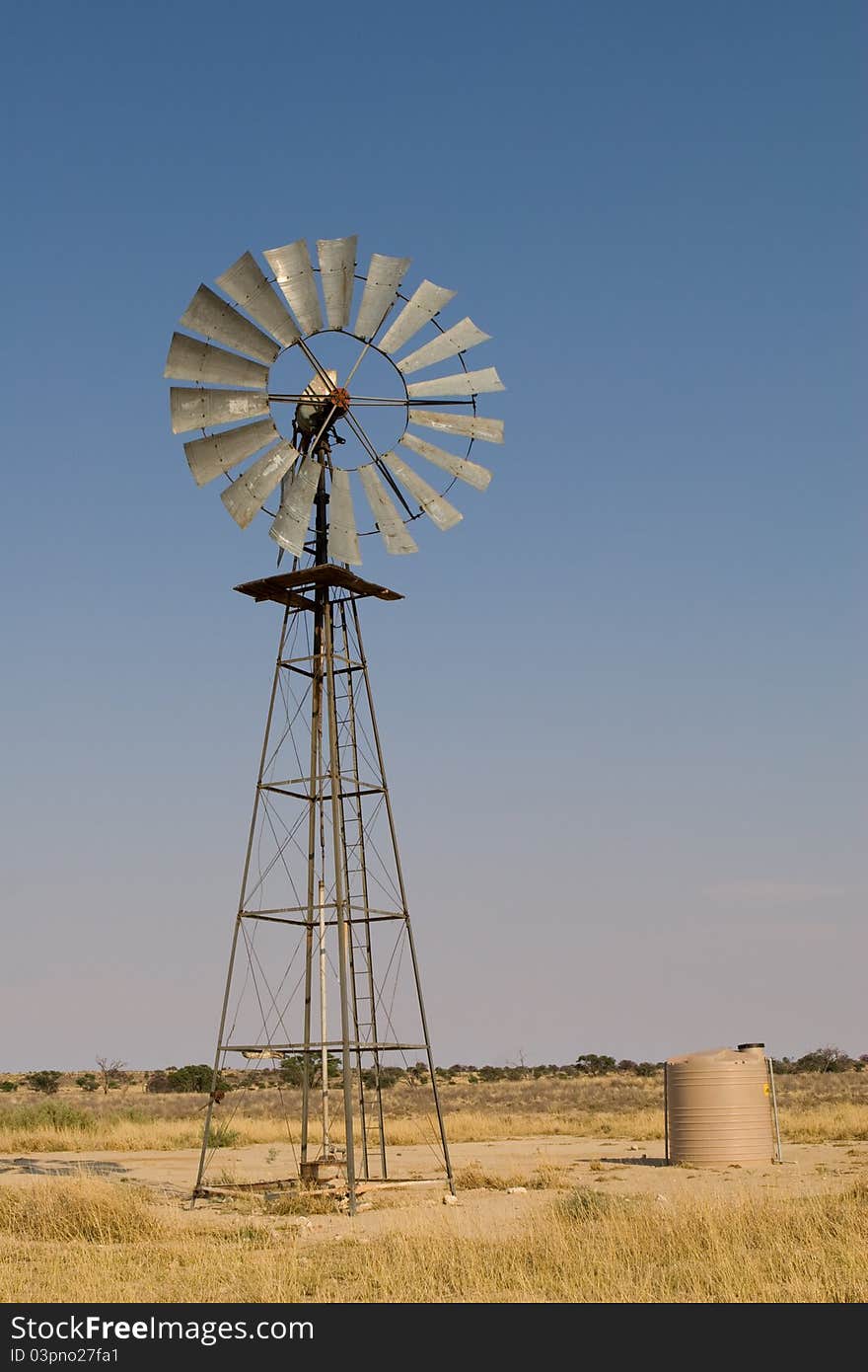 Kalahari windmill