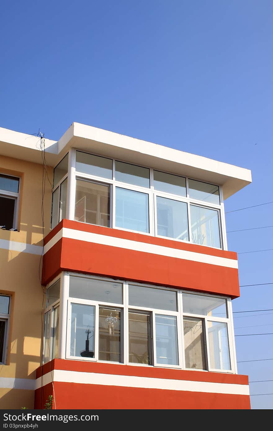 High rise building under the blue sky