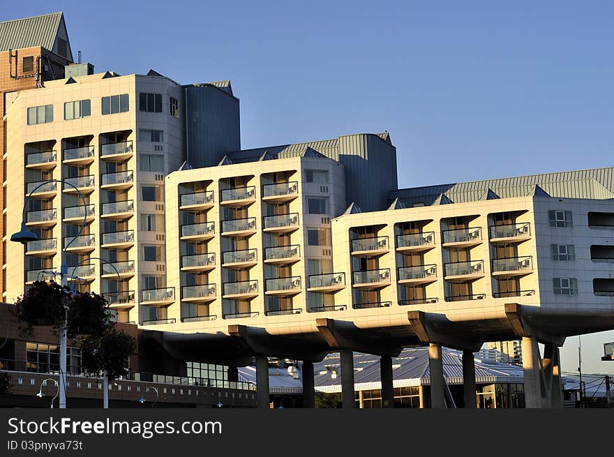 A hotel like a boat, new westminster