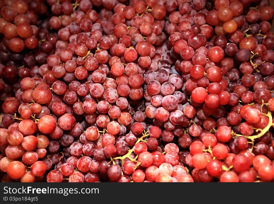 Hand picked grapes ready for consumers. Hand picked grapes ready for consumers