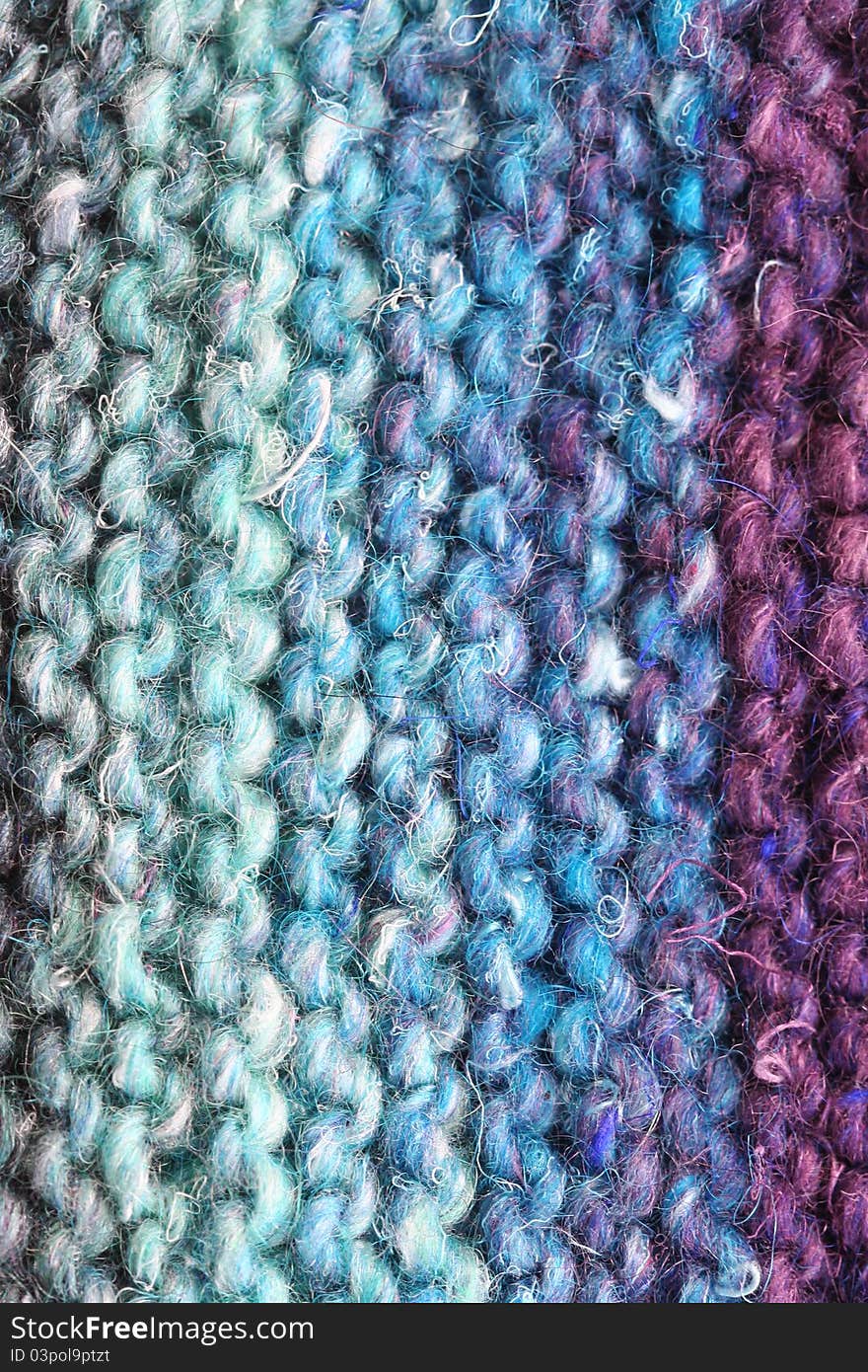 Background knitting with strukture yarn. Background knitting with strukture yarn