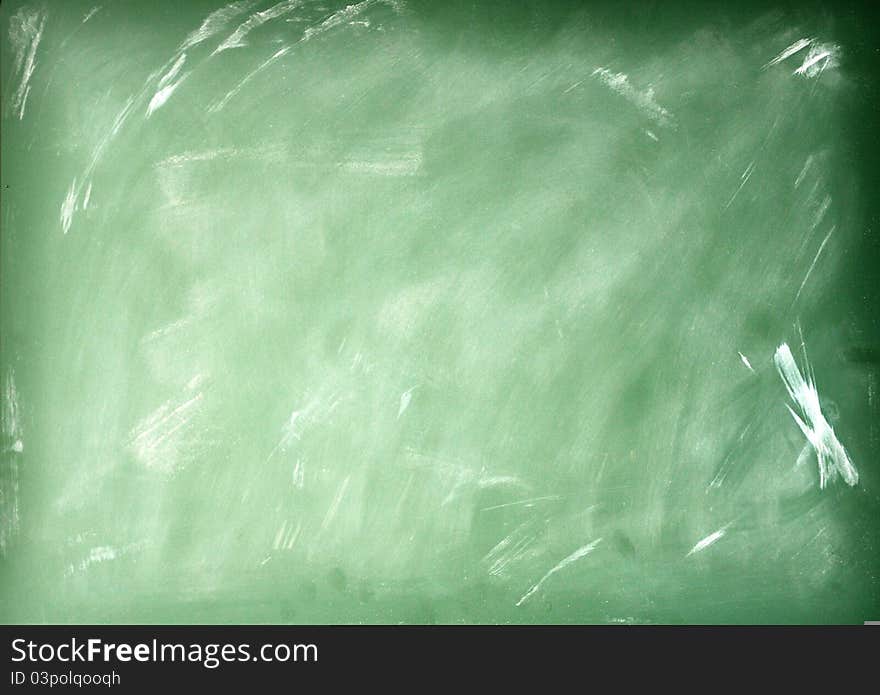 High-definition close-up of the blackboard