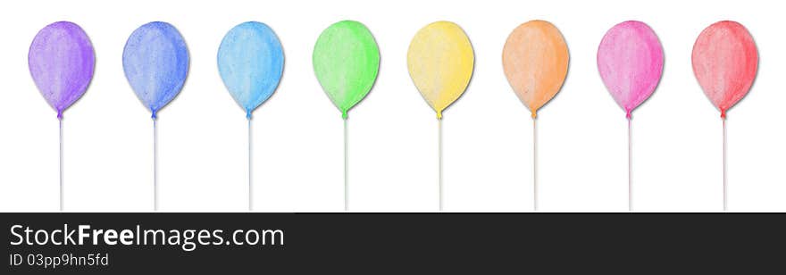 Multicolored Balloons