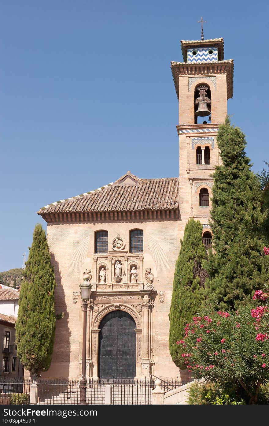 Iglesia De San Gil Y Santa Ana In Granada