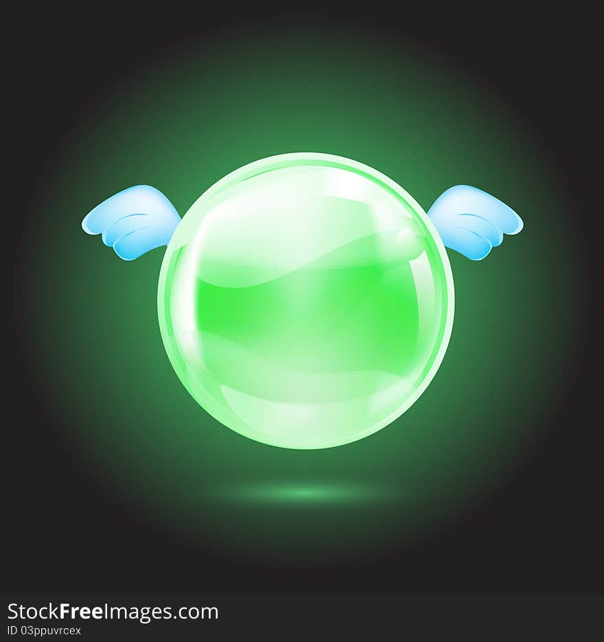 Green Crystal Ball