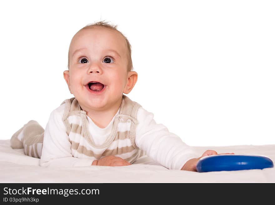 Little boy with toy