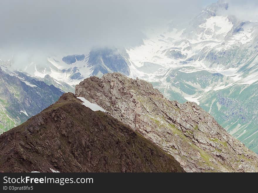 Beautiful mountains landscape