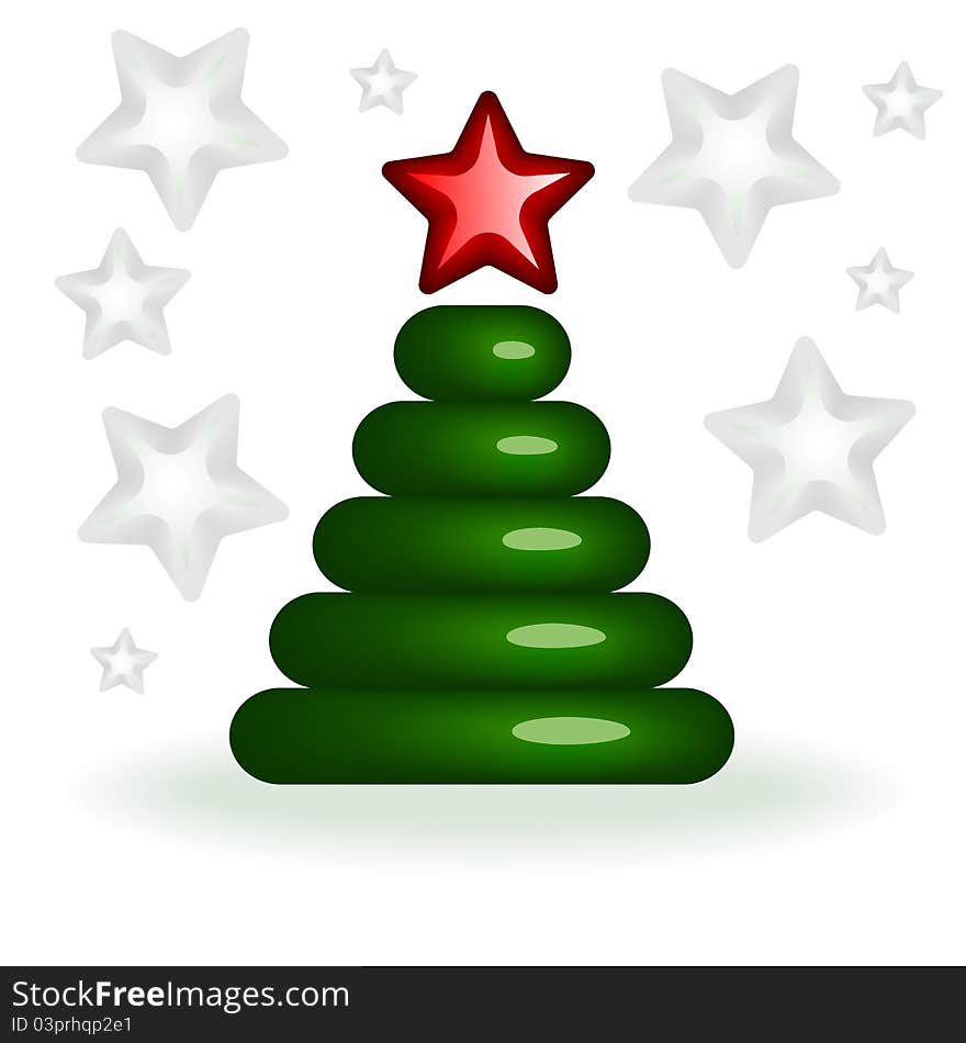 Stylized Christmas Tree