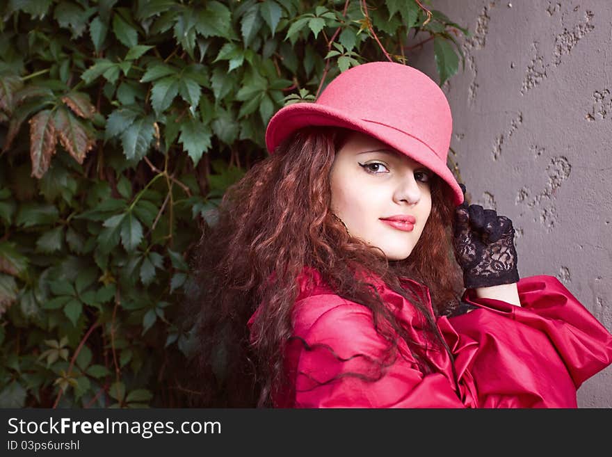 Girl in hat