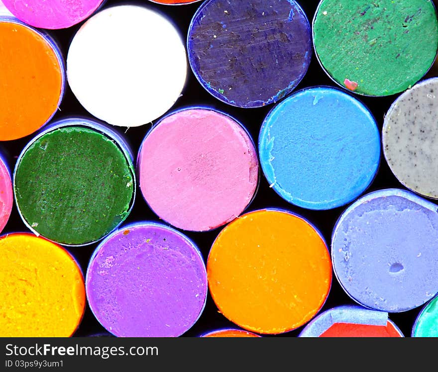 Wax crayons texture for background. Wax crayons texture for background