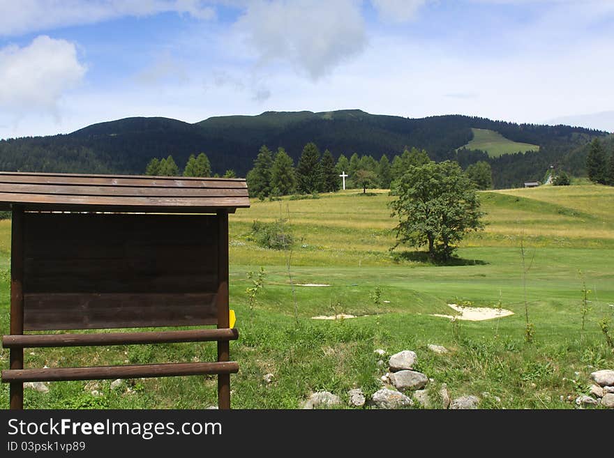 Alpine landscape