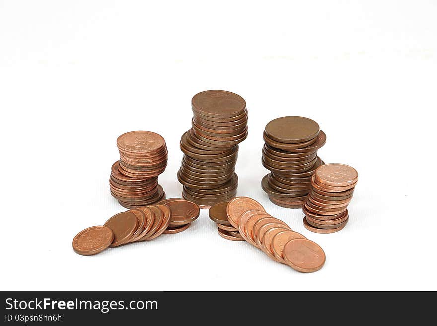 Stacked Coins