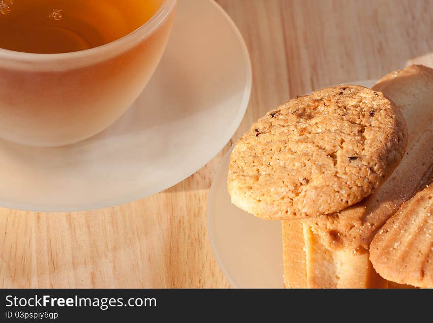 Tea with cookies