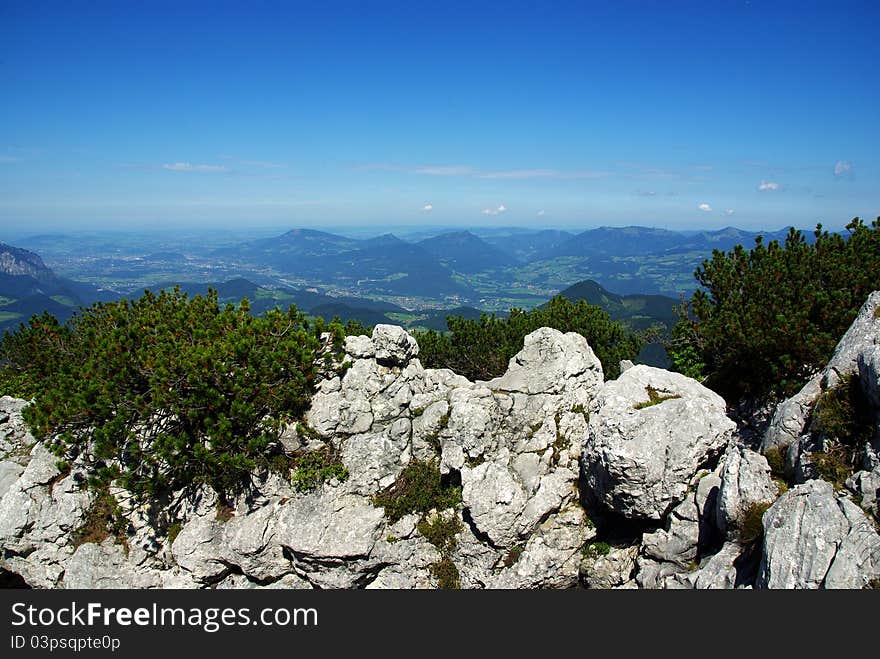 Hiking in the Berchtesgaden National Park, Germany. Hiking in the Berchtesgaden National Park, Germany