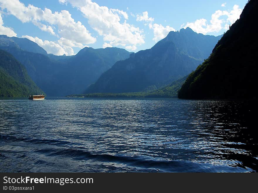 Lake Königsee and the Bavarian Alps, Germany