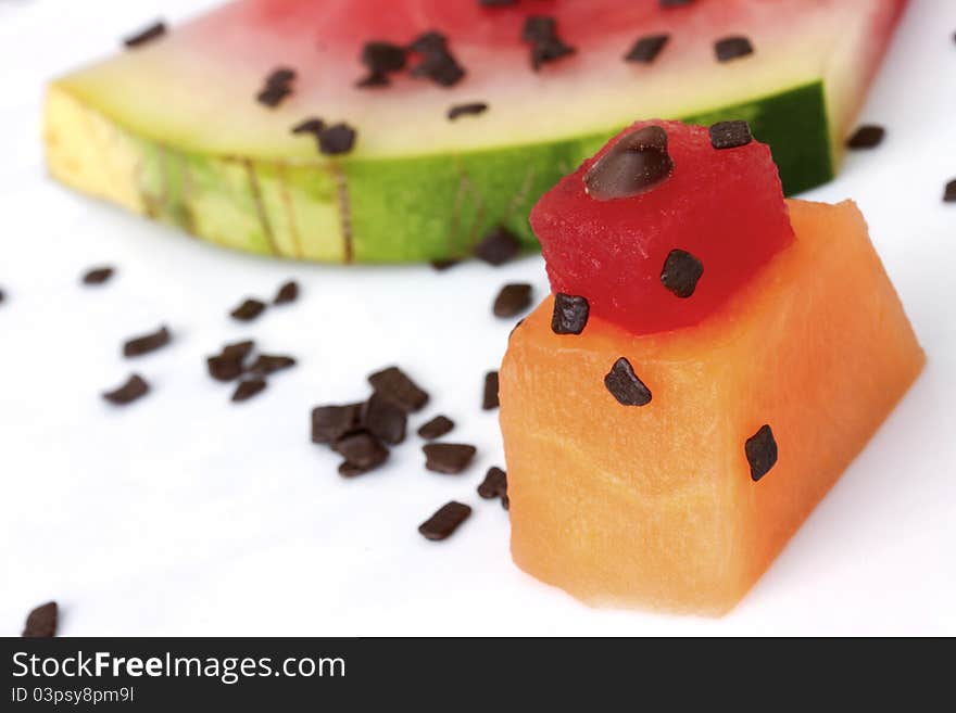 Melon Cubes