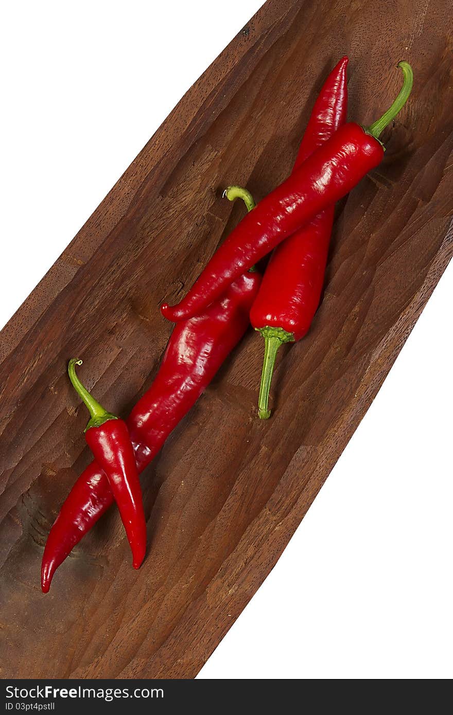 Chili pepper on a plate. Chili pepper on a plate