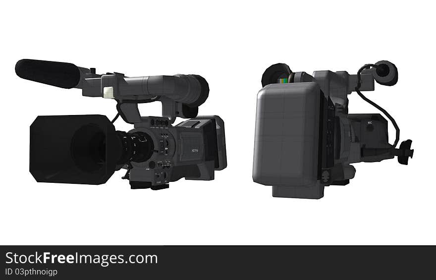 Image of the video camera