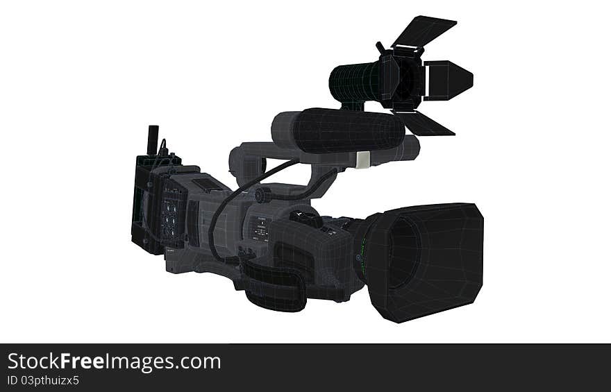 Image of the video camera