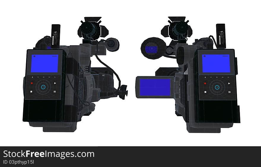 Image of the video camera