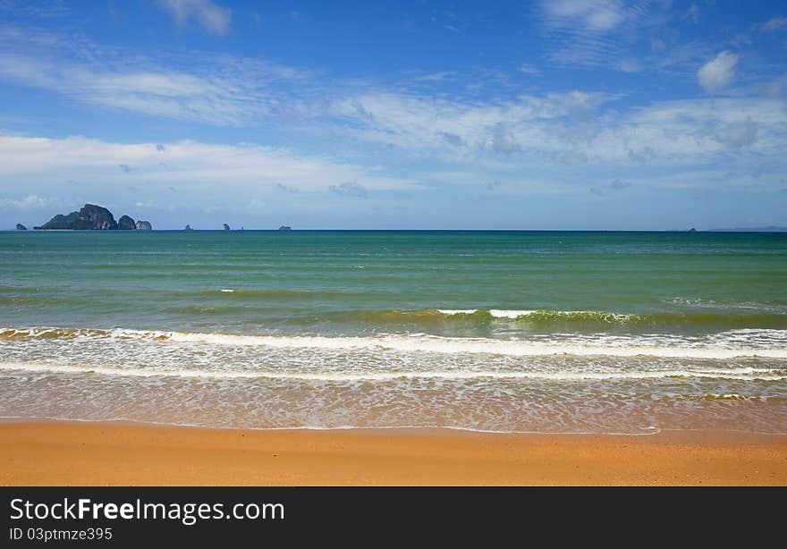 Beach And Tropical Sea