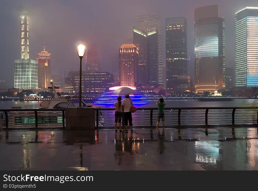 The Pudong in Shanghai, Expo house 2010. China. The Pudong in Shanghai, Expo house 2010. China.