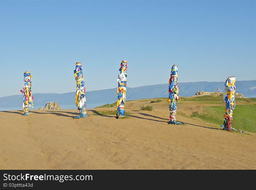 Shaman rock. Baikal