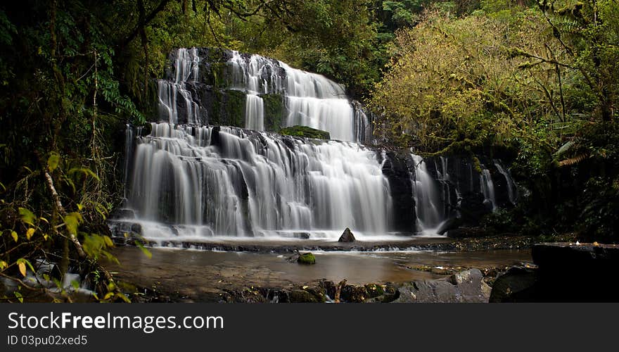 Purakaunui Falls