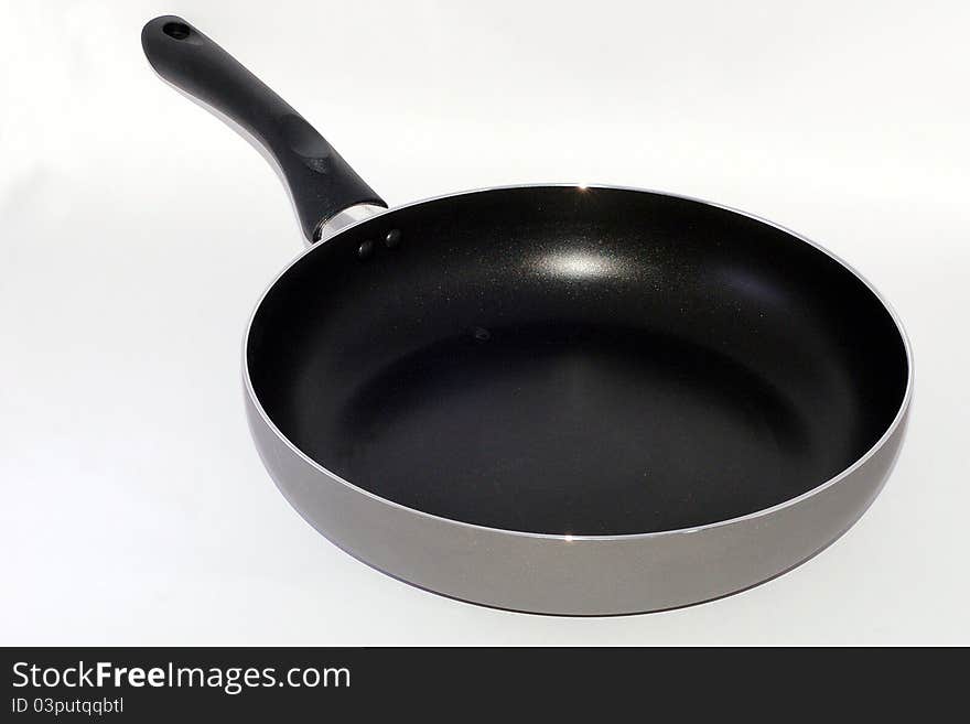 Saucepan in the White Background