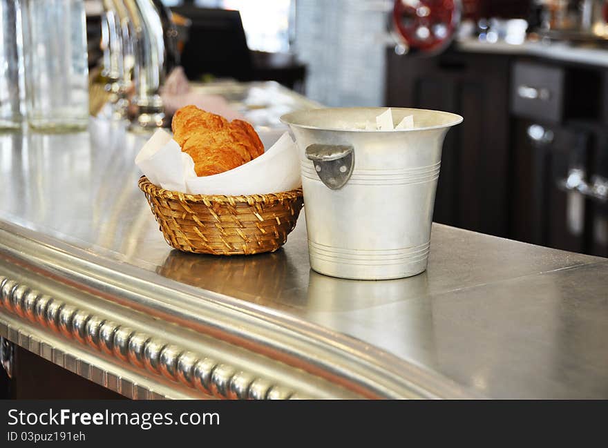 Typical Parisian Bistro