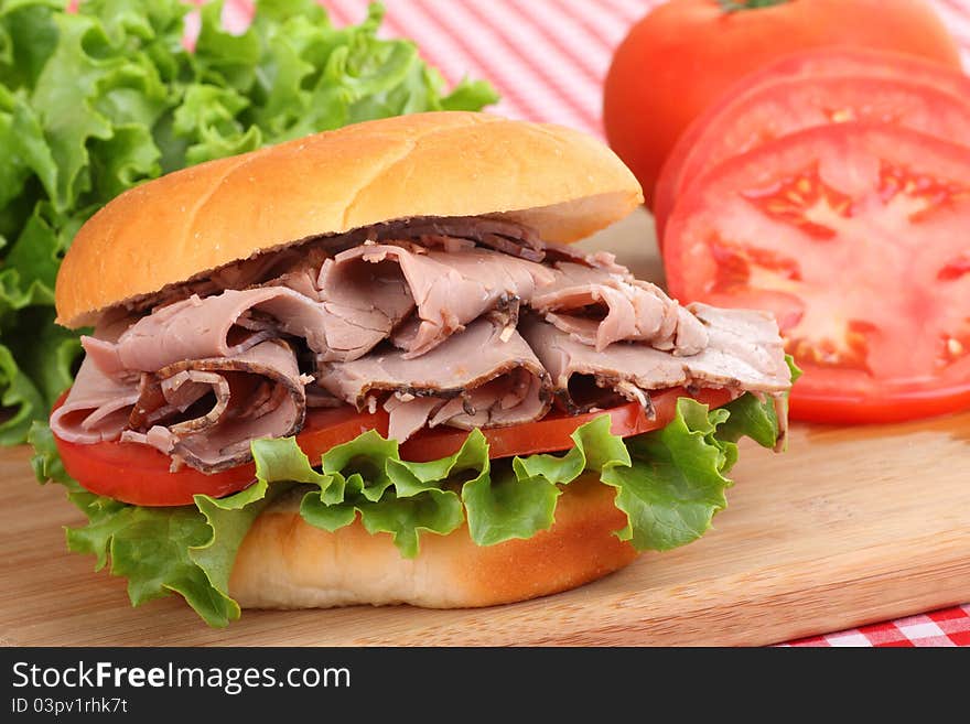 Beef Sandwich