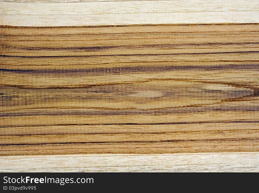 Two tone teak wood texture of the Thailand.