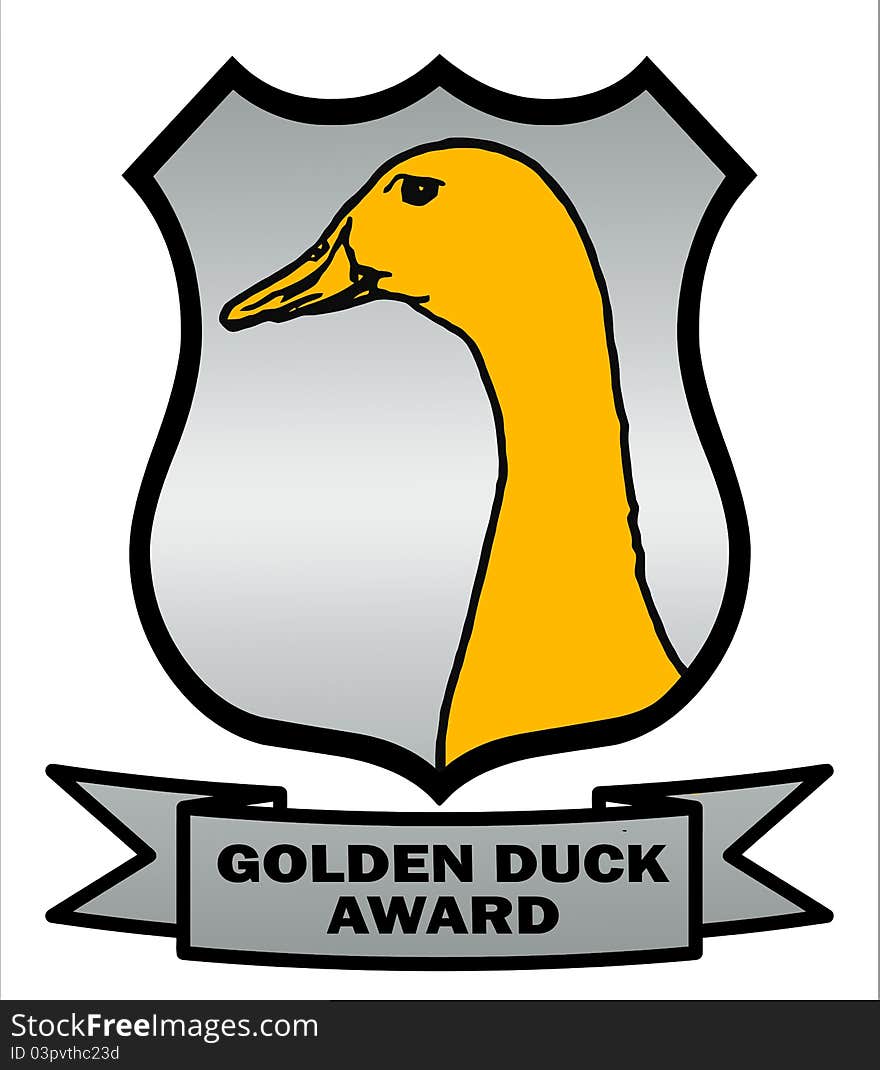 Cricket Golden Duck Award Shield