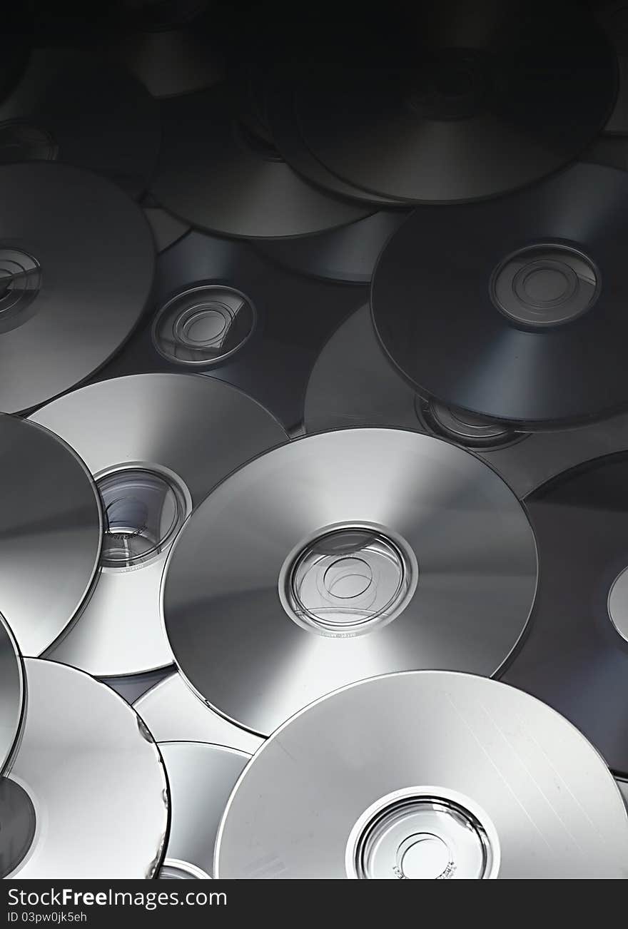 A lot of cd`s background