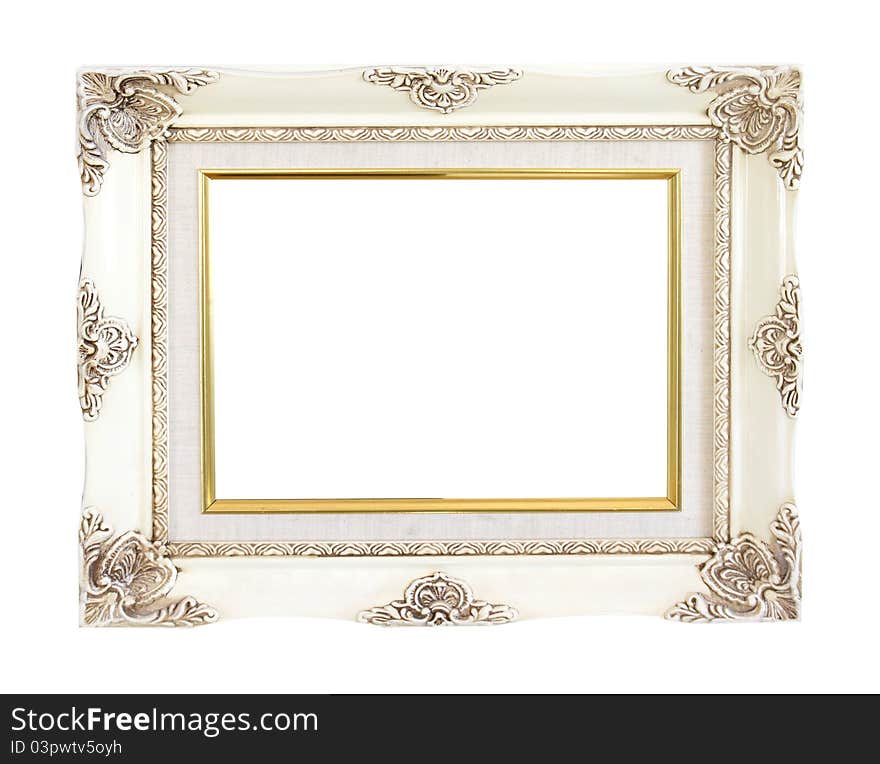 Vintage Frame Isolated