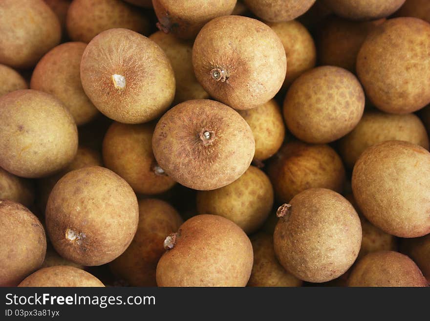 The asian sweet fruit Longan