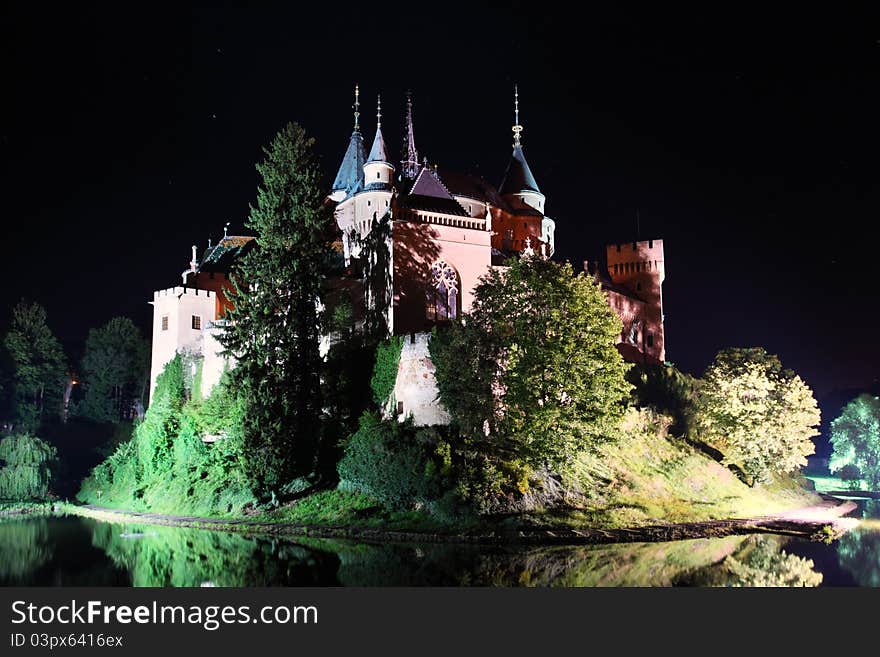 Haunted castle - Bojnice.