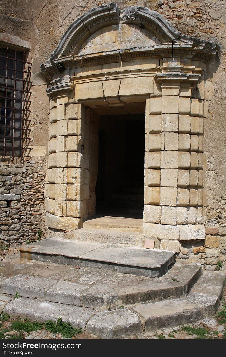 Door of castle