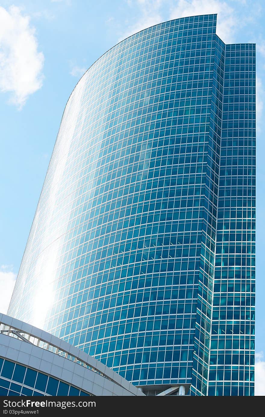 The Glass Business Tower in Moskow City