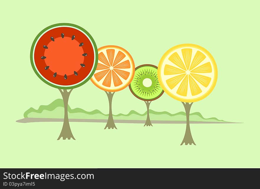 Fruit-like Trees