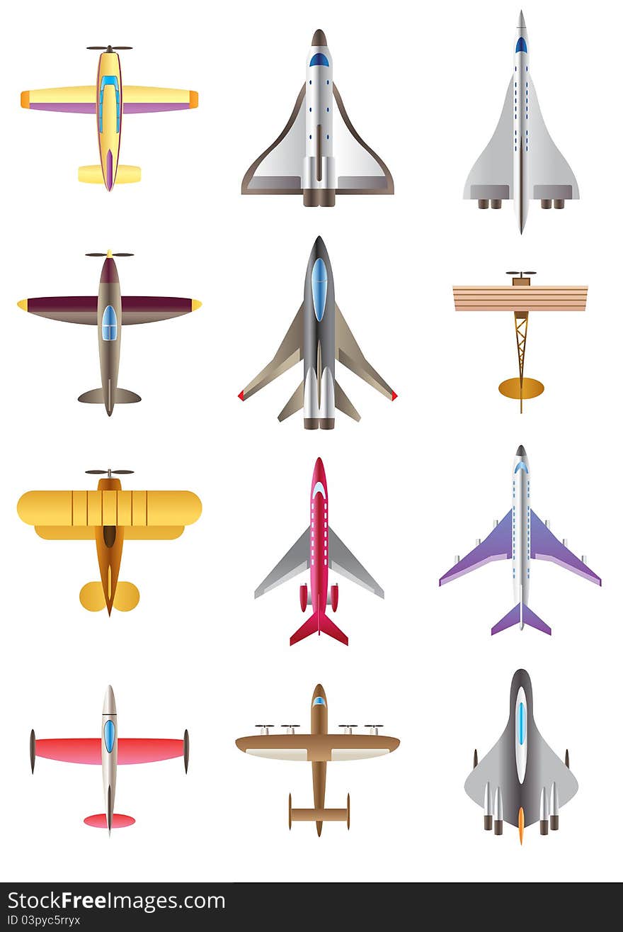 Different Airplanes