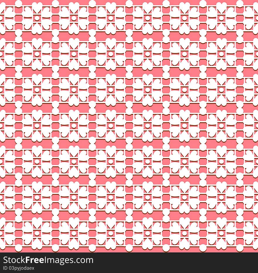 Ornamental lace pink pattern. Seamless background. Ornamental lace pink pattern. Seamless background.