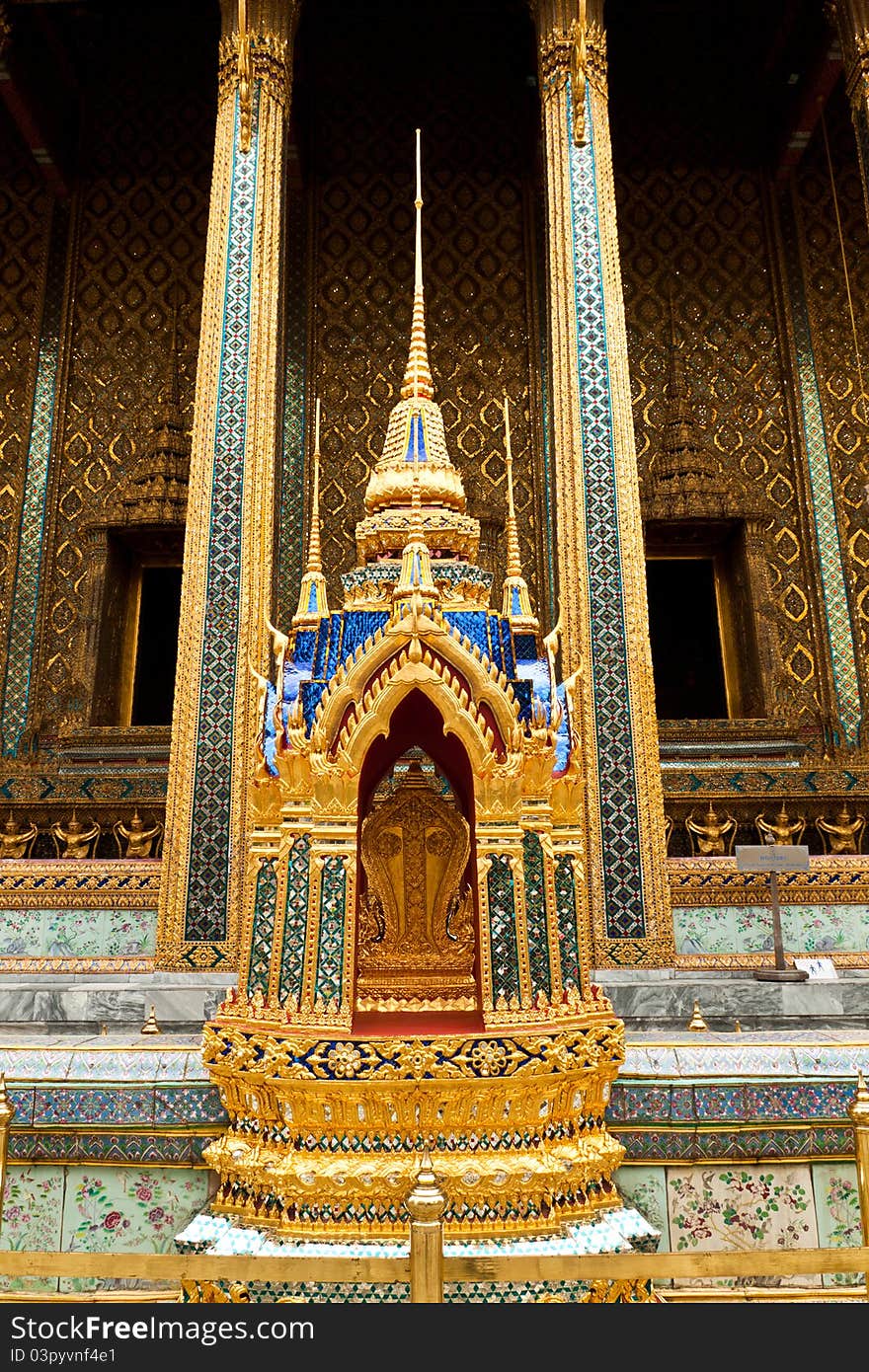 A beautiful pagoda in thailand