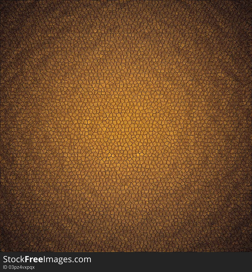 Ochre Leather Texture