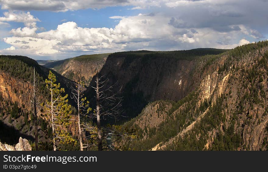 Yellowstone valley