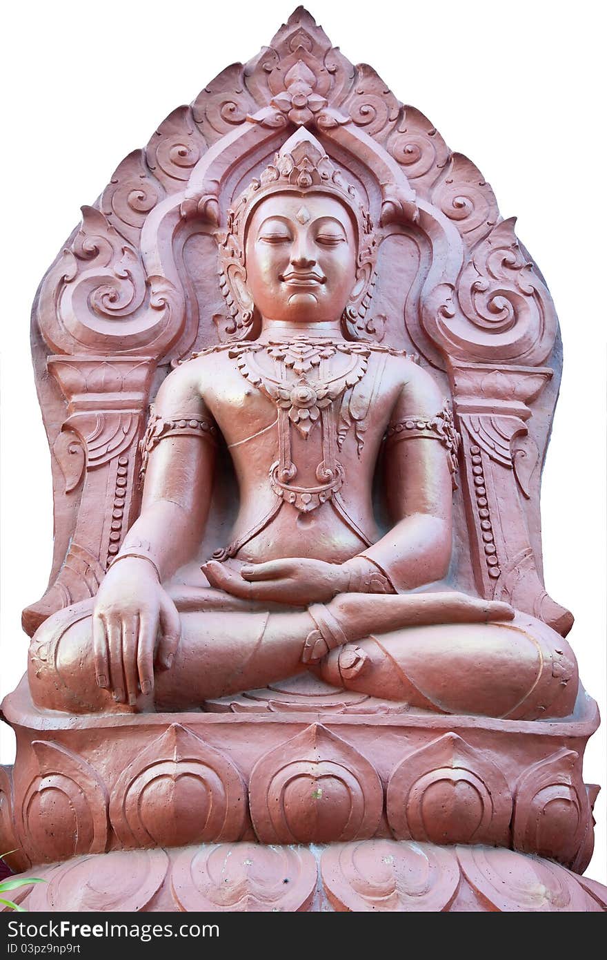 Buddha Image At Golden Triangle